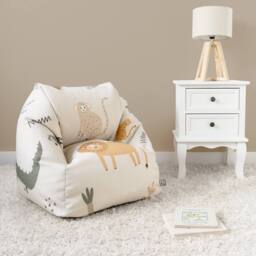rucomfy Beanbags rucomfy Indoor Safari Snuggle Chair Bean Bag - Kids Armchair Seat - thumbnail 2