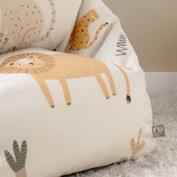 rucomfy Beanbags rucomfy Indoor Safari Snuggle Chair Bean Bag - Kids Armchair Seat - thumbnail 4