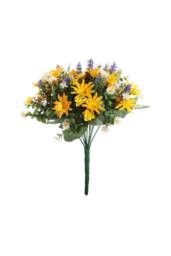 KDMD Pembroke Yellow Wild Daisy Bush x12 Stems - thumbnail 1