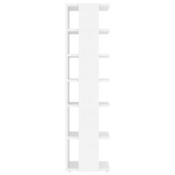 Berkfield Home Shoe Cabinet White 27.5x27x102 cm Engineered Wood - thumbnail 5