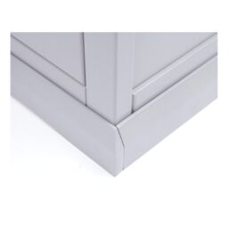 Cabinet Bits Rocca 6 Drawer Chest of Drawers Brass Knob in Grey - thumbnail 6