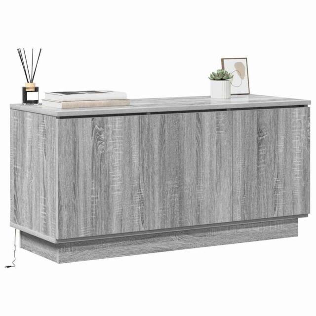 Berkfield Home TV Cabinet Grey Sonoma 100x38x49 cm Engineered Wood - Size: 100 x 38 x 49 cm - image 1