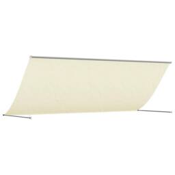 Berkfield Home Retractable Awning Cream 400x150 cm Fabric & Steel - thumbnail 5