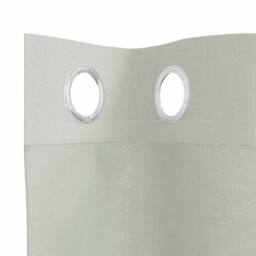 Berkfield Home Voile Curtains with Grommets 2 pcs Light Grey 140x140 cm - thumbnail 5