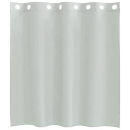 Berkfield Home Voile Curtains with Grommets 2 pcs Light Grey 140x140 cm - thumbnail 4
