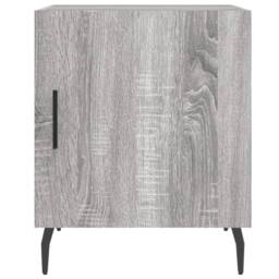 Berkfield Home Bedside Cabinets 2 pcs Grey Sonoma 40x40x50 cm Engineered Wood - Size: 40 x 40 x 50 cm - thumbnail 7