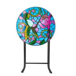 Marco Paul 50cm Outdoor Folding Glass Table - Hummingbird - thumbnail 3