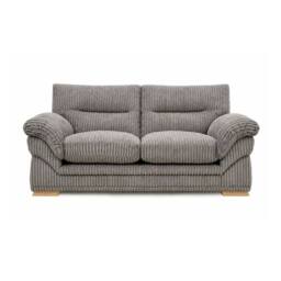 Bliss Furniture Amalfi 2 Seater Claude Sofa Modern Plush Fabric in Grey - Size: 2 Pack - thumbnail 1
