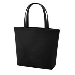 Bagbase Felt Shopper in Black - thumbnail 2