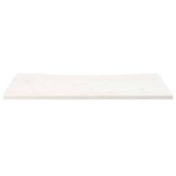 Berkfield Home Desk Top White 110x60x2.5 cm Solid Wood Pine - thumbnail 3