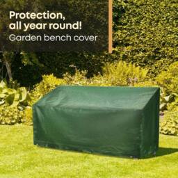 EONLION 3 Seater Garden Bench Cover in Green - Size: 100 cm - thumbnail 1
