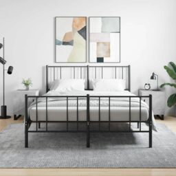 Berkfield Home Bedside Cabinets 2 pcs Concrete Grey 40x40x50 cm Engineered Wood - Size: 40 x 40 x 50 cm - thumbnail 1