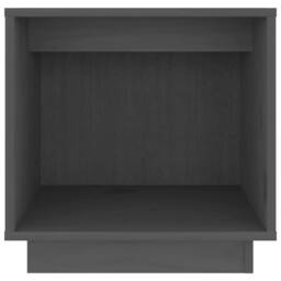 Berkfield Home Bedside Cabinets 2 pcs Grey 40x30x40 cm Solid Wood Pine - Size: 40 x 30 x 40 cm - thumbnail 5