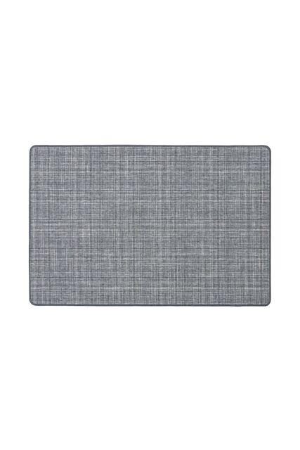 JVL Elegance Range Indoor Machine Washable Doormat 50 x 75 cm Grey - Size: 50 cm x 75 cm - image 1
