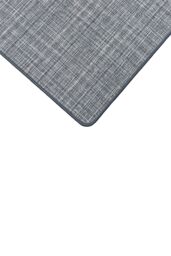 JVL Elegance Range Indoor Machine Washable Doormat 50 x 75 cm Grey - Size: 50 cm x 75 cm - thumbnail 4