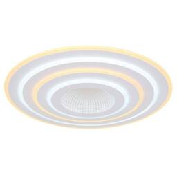 Netlighting Jocelyn Round Semi Ceiling Light White LED Dimmable 2700-6500K Remote - thumbnail 5