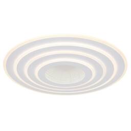 Netlighting Jocelyn Round Semi Ceiling Light White LED Dimmable 2700-6500K Remote