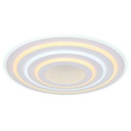 Netlighting Jocelyn Round Semi Ceiling Light White LED Dimmable 2700-6500K Remote - thumbnail 3