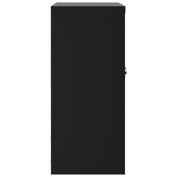 Berkfield Home File Cabinet Black 79x40x90 cm Steel - Size: 79 x 40 x 90 cm - thumbnail 5