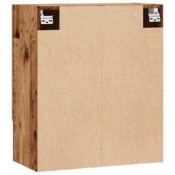 Berkfield Home Wall Cabinet Old Wood 60x31x70 cm Engineered Wood in Brown - Size: 60 x 31 x 70 cm - thumbnail 6