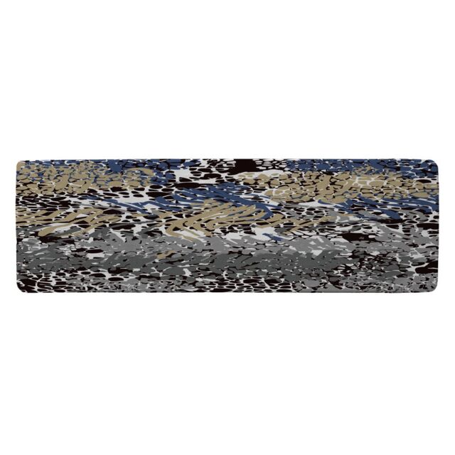 Benjamin Tate Design Mixed Animal Print Runner Rug in Natural - Size: 67 cm x 230 cm - image 1
