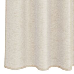 Berkfield Home Curtains with Curtains 2 pcs Sand 140 x 245 cm Polyester in Beige - thumbnail 5