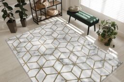 RugsX Emerald Rug in Yellow - Size: 180 cm x 270 cm - thumbnail 5