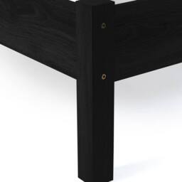Cheshire Zinc Rattan Bed - Black - King (150cm) - thumbnail 7