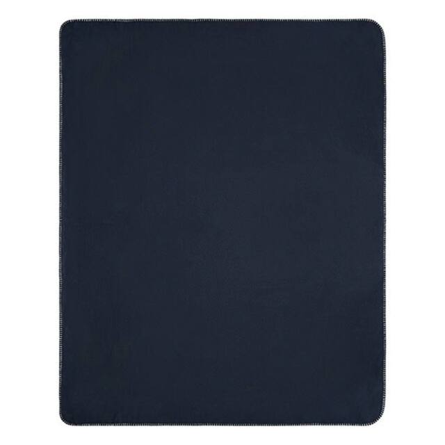 James and Nicholson Fleece Plain Blanket in Navy - image 1