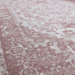 THE RUGS Washable Rugs for Living Room Kitchen Bedroom Vintage Design Different Colours Machine Washable Area Rugs & Runners - Size: 80 cm x 300 cm - thumbnail 3