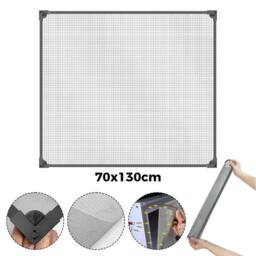 FLAVORA 70x130cm Magnetic Window Screen in Grey - Size: 1 - thumbnail 2