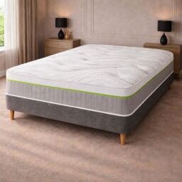 Sloomy Harmony Hybrid Pocket Spring Mattress in Grey - Size: King - thumbnail 9