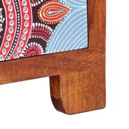 Berkfield Home Coffee Table 90x50x40 cm Solid Wood Acacia in Brown - Size: 90 x 50 x 40 cm - thumbnail 7