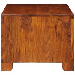 Berkfield Home Coffee Table 90x50x40 cm Solid Wood Acacia in Brown - Size: 90 x 50 x 40 cm - thumbnail 3