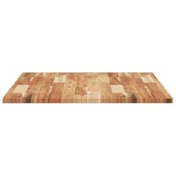 Berkfield Home Versatile Desk Top Oil Finished 80x70x2 cm Solid Wood Acacia in Brown - Size: 80 x 70 x 2 cm - thumbnail 6