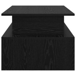 Berkfield Home Coffee Table Black oak 90 x 55 x 42.5 cm Engineered wood - thumbnail 6