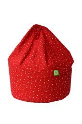 Bean Lazy Cotton Red Stars Bean Bag Child Size - Size: Small - thumbnail 1