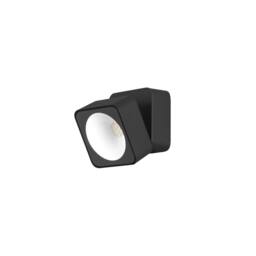 Netlighting Tilt LED Outdoor Modern Wall Lamp Urban grey WarmWhite 3000K IP44 in Black - thumbnail 4