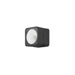 Netlighting Tilt LED Outdoor Modern Wall Lamp Urban grey WarmWhite 3000K IP44 in Black - thumbnail 1