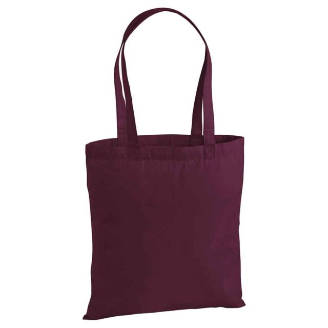 Westford Mill Premium Cotton Tote Bag in Burgundy - image 1