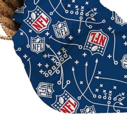 NFL Fleece Crest Blanket in Bright Blue - Size: Crib - thumbnail 4