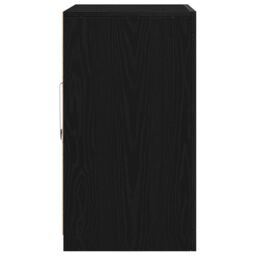 Berkfield Home Sideboard with LED Lights Black Oak 41x37x67 cm - Size: 41 x 37 x 67 cm - thumbnail 7