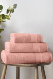 Bianca 'Supima Cotton' Towel in Pink - thumbnail 3