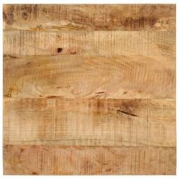 Berkfield Home Coffee Table 55x55x35 cm Solid Wood Mango in Brown - Size: 55 x 55 x 35 cm - thumbnail 4