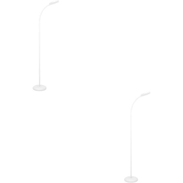 Loops 2 PACK Sleek White LED Floor Lamp for Indoor - Stylish Home Lighting - image 1