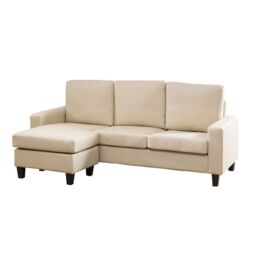 Artemis Home Modena Reversible Corner Sofa in Cream - thumbnail 2
