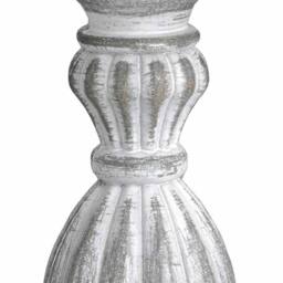 Lemon Pavilion Furniture and Decor Aegina Table Lamp - Linen/Wood - L13 x W13 x H40 cm - Beige/Grey in Grey - thumbnail 2