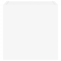 Berkfield Home TV Wall Cabinet with LED Lights White 30.5x35x30 cm - thumbnail 9