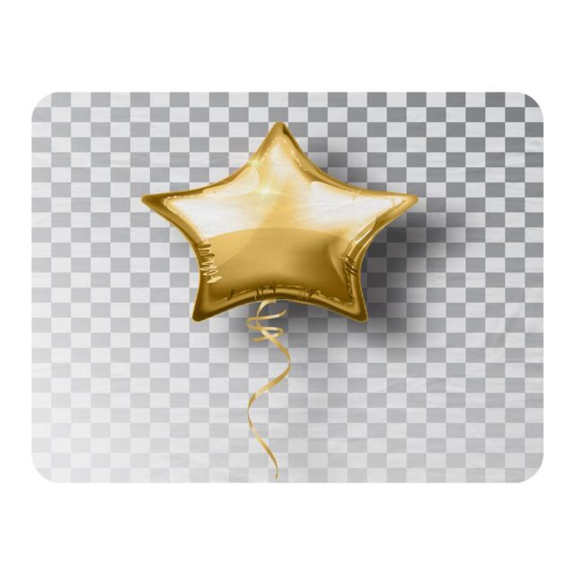 Benjamin Tate Design Golden Star Balloon Blanket in Natural - Size: 120 cm x 150 cm - image 1