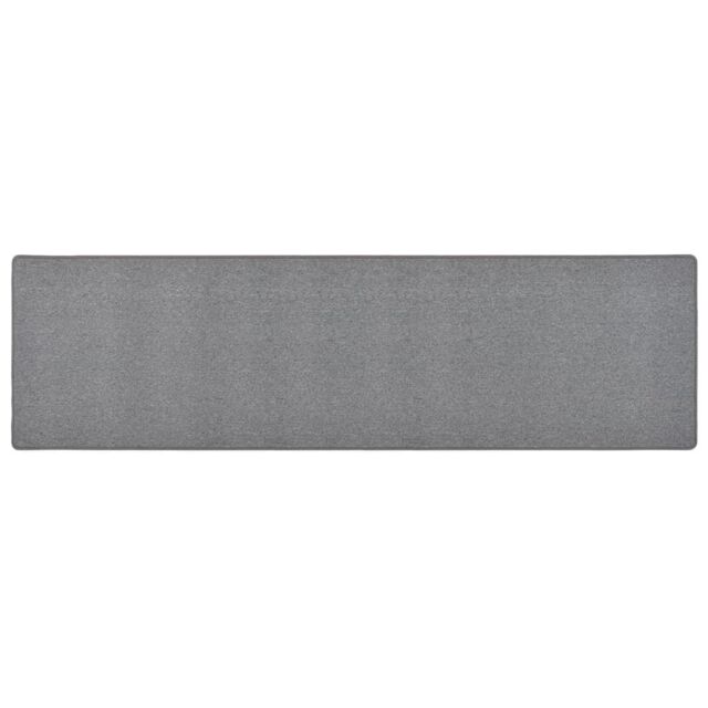 Berkfield Home Carpet Runner Dark Grey 80x300 cm - Size: 100 cm diameter - image 1